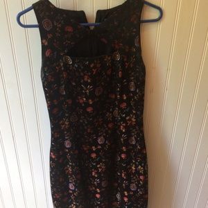 David Meister Print Cocktail Dress